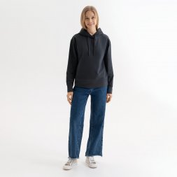 Худи с капюшоном, унисекс  ALEX антрацит, размер M