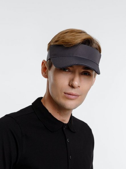 Козырек Grand Slam, темно-серый 