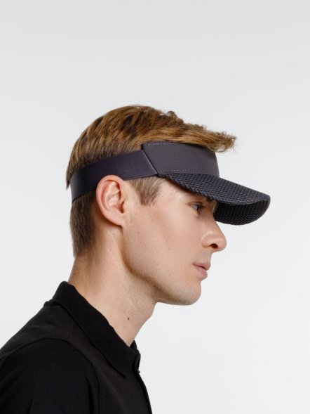 Козырек Grand Slam, темно-серый 