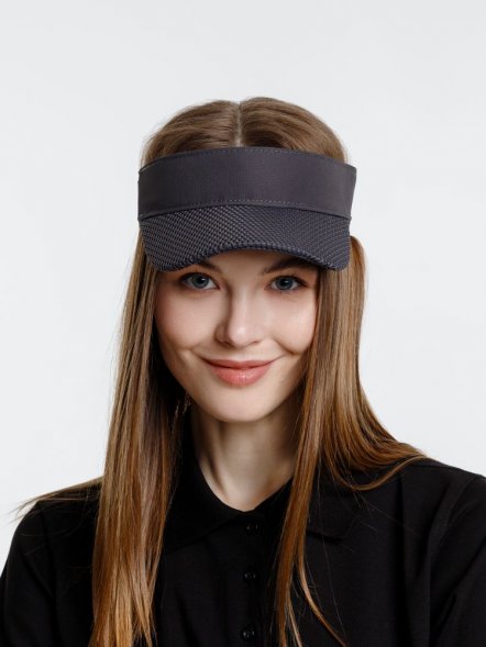 Козырек Grand Slam, темно-серый 