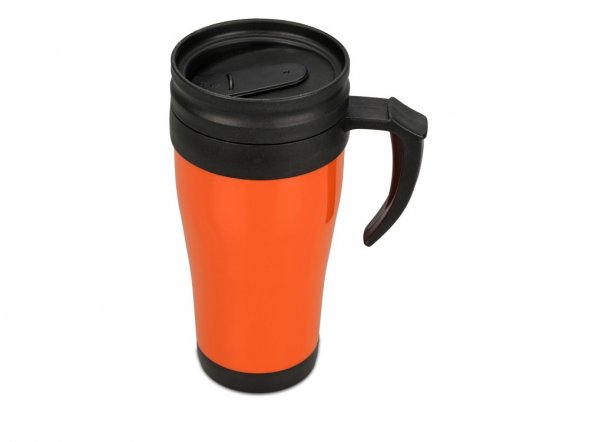Кружка с термоизоляцией Silence 350мл, оранжевый 