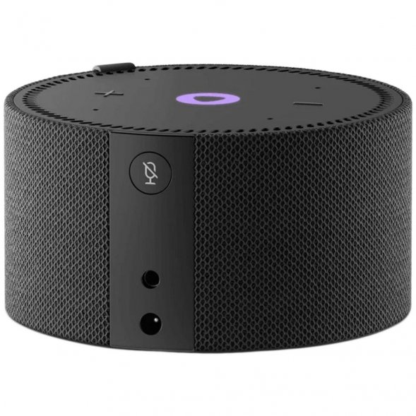 Умная колонка «Новая Яндекс Станция Мини» с часами, черная 