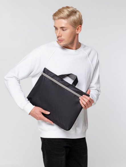 Сумка-папка Simple, черная 