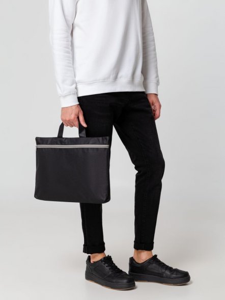 Сумка-папка Simple, черная 