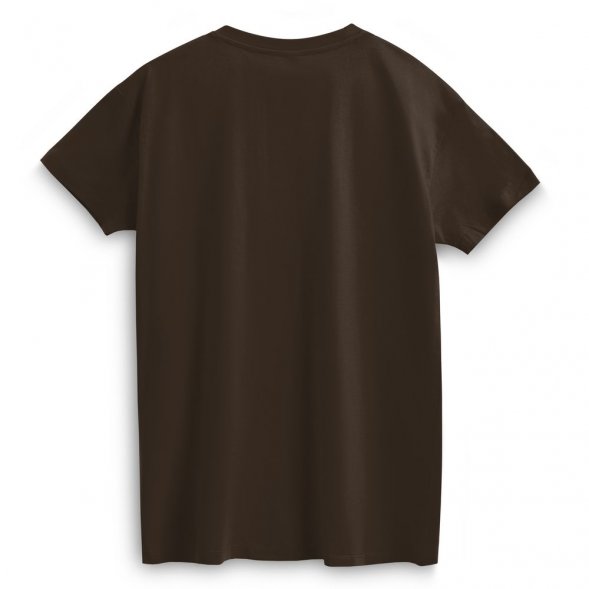 Футболка Imperial 190, шоколадно-коричневая 