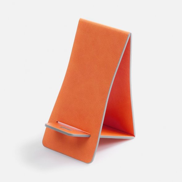 Подставка для телефона Petrus, оранжевая 