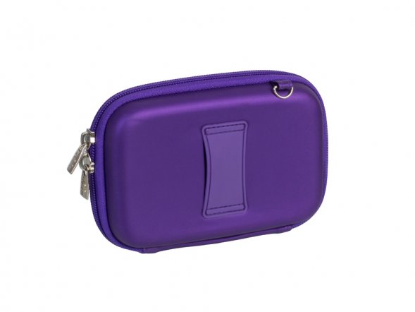Чехол для жесткого диска из кожзама 9101, фиолетовый 