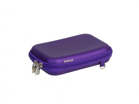 Чехол для жесткого диска из кожзама 9101, фиолетовый 