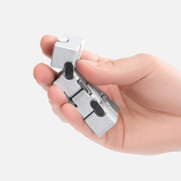 Антистресс Eternica, серебристый 