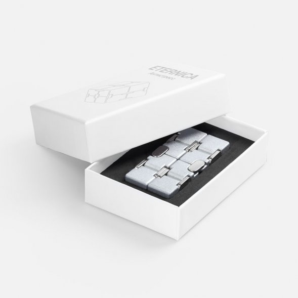 Антистресс Eternica, серебристый 