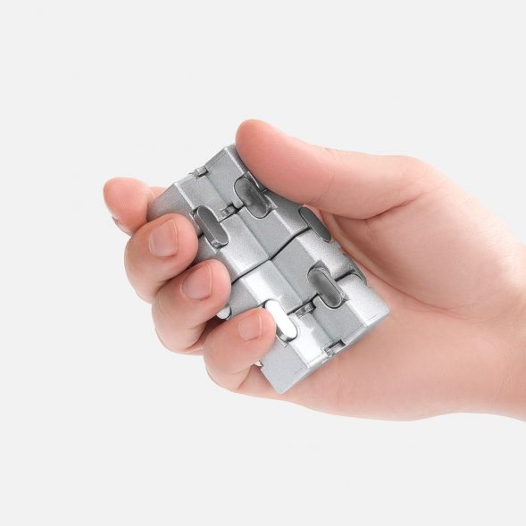 Антистресс Eternica, серебристый 