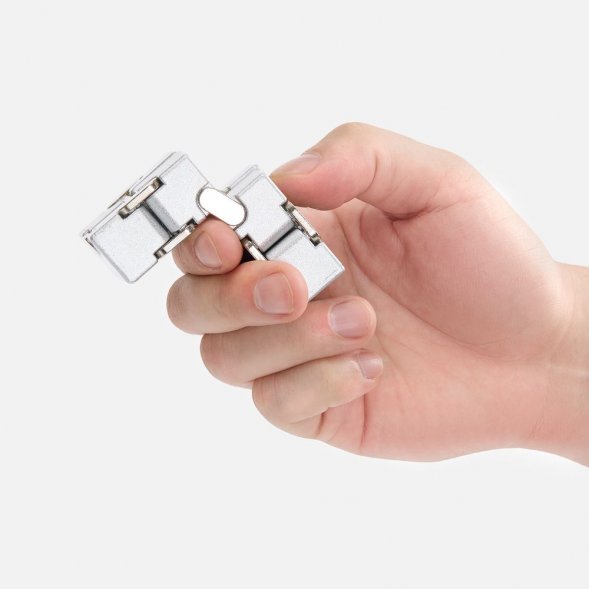 Антистресс Eternica, серебристый 