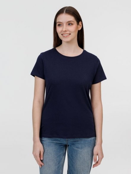 Футболка женская E150, серый меланж 