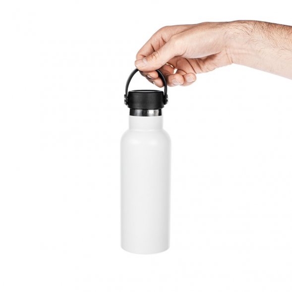 Термобутылка Bidon, белая 