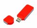 USB-флешка на 8 Гб в стиле I-phone, прямоугольнй формы, красный 