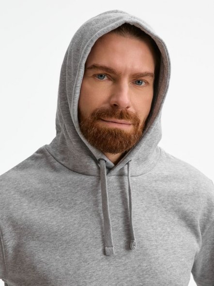 Толстовка унисекс Spencer, серый меланж 