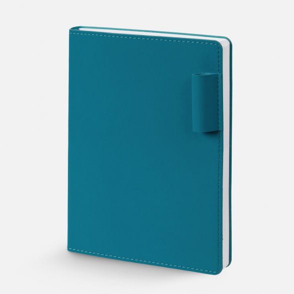 Ежедневник Tact, недатированный, бирюзовый 