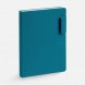 Ежедневник Tact, недатированный, бирюзовый 