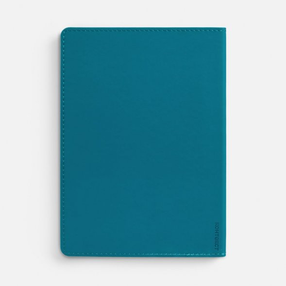 Ежедневник Tact, недатированный, бирюзовый 