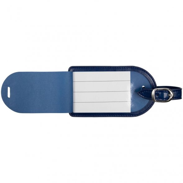 Бирка багажная Nebraska, синяя 