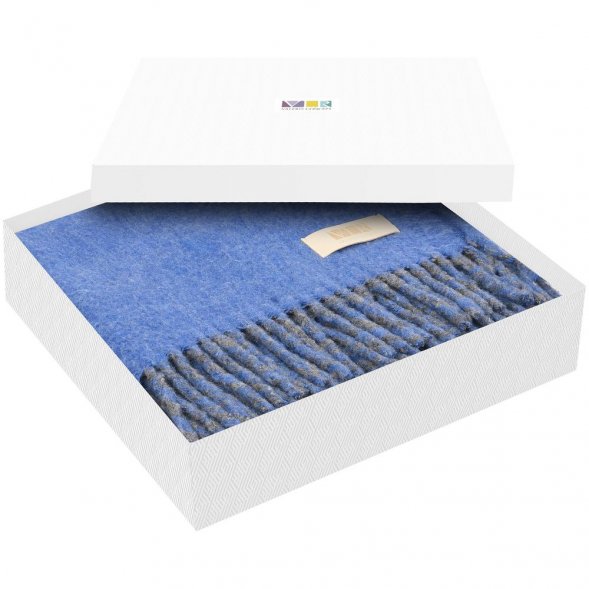 Плед Mumbai Duo, синий 