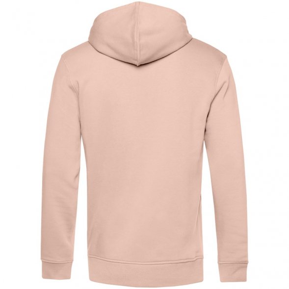 Толстовка на молнии с капюшоном унисекс BNC Inspire (Organic), розовая 