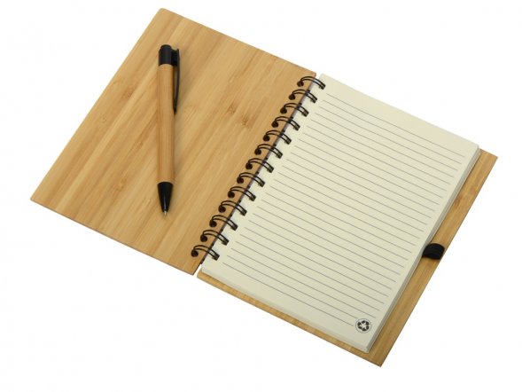Блокнот Bamboo tree с ручкой (Р) 