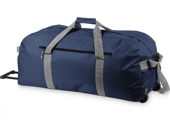Сумка дорожная на роликах Vancouver, темно-синий/серый 