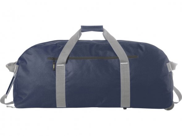 Сумка дорожная на роликах Vancouver, темно-синий/серый 