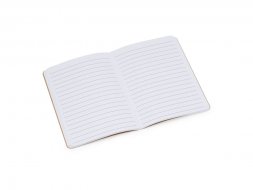 Блокнот А6 SALER из переработанного картона, бежевый