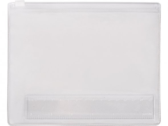 Набор: ПВХ пенал, линейка 