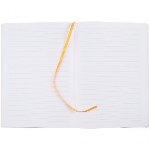 Блокнот Urban, в линейку, оранжевый 