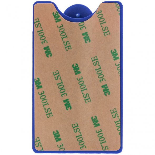 Чехол для карты на телефон Carver, синий 