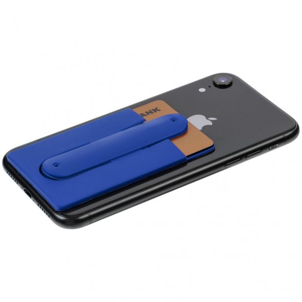 Чехол для карты на телефон Carver, синий 