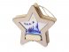 Подвеска с подсветкой, звезда 
