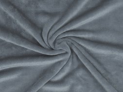 Плед флисовый Natty из переработанного пластика, серый