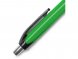 Ручка пластиковая шариковая DANTE, черный/папоротник 