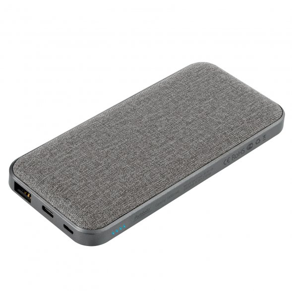 Внешний аккумулятор Tweed PB 10000 mAh, серый 