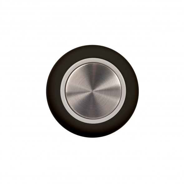 Бутылка стеклянная с двойными стенками Bianca, черная 