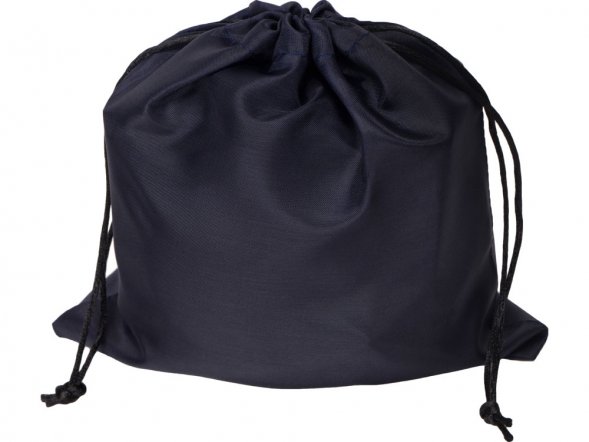 Подушка под шею с помпой Push, синий 