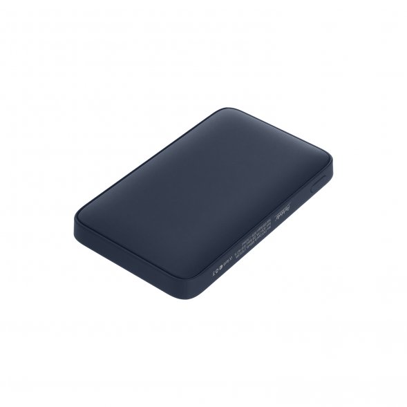 Внешний аккумулятор с подсветкой Ancor 5000 mAh, синий 