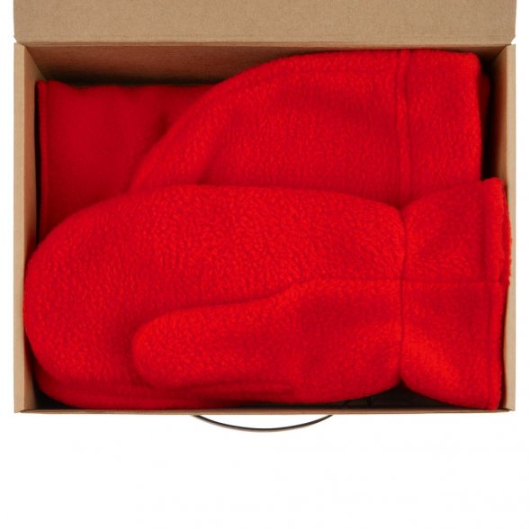 Набор Fleecy, красный 