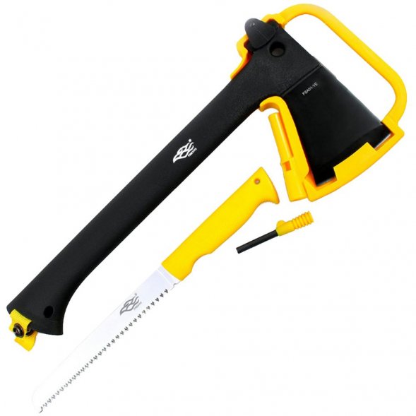 Топор Firebird FSA01, черный с желтым 