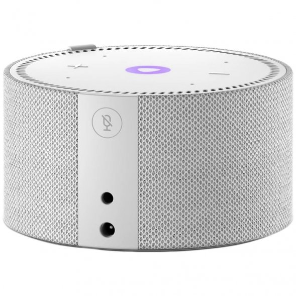 Умная колонка «Новая Яндекс Станция Мини» с часами, серая 