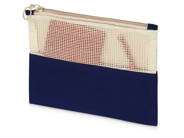 Косметичка Mesh, темно-синий 
