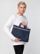 Сумка-папка Simple, темно-синяя 