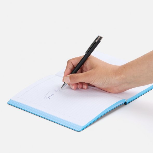 Ручка шариковая Stork, черная 