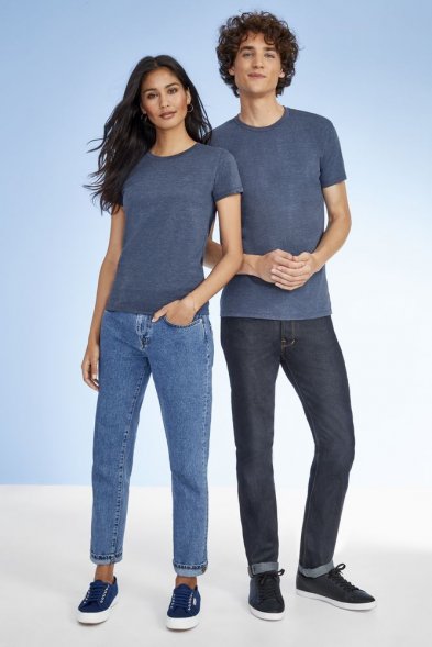 Футболка мужская приталенная Imperial Fit 190, черная 