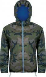 Ветровка Skate, камуфляж с синим