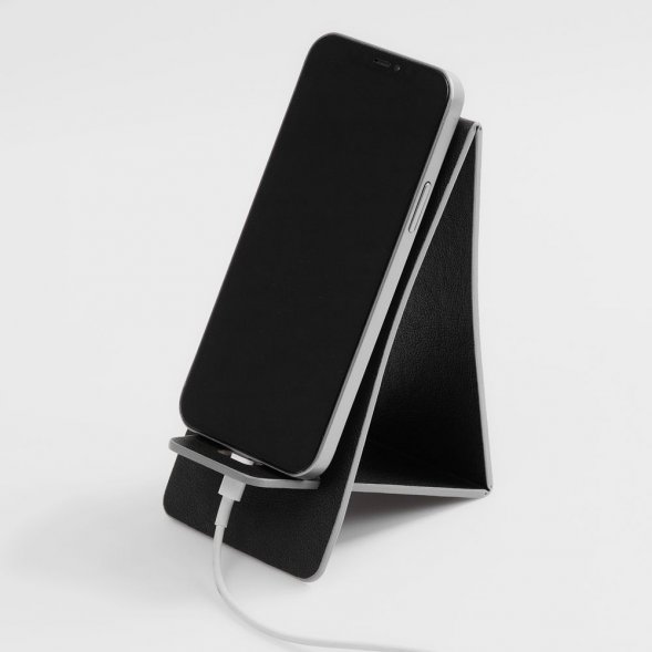 Подставка для телефона Petrus, черная 